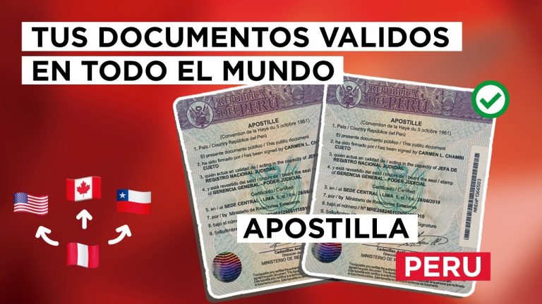 Cómo legalizar los certificados de colegio para el extranjero en Perú: guía completa