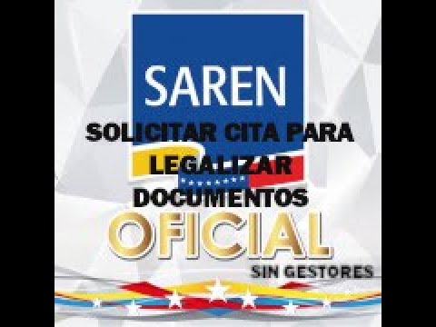 Aprende todo sobre las citas electrónicas para legalizar documentos en el SAREN: Guía fácil y rápida
