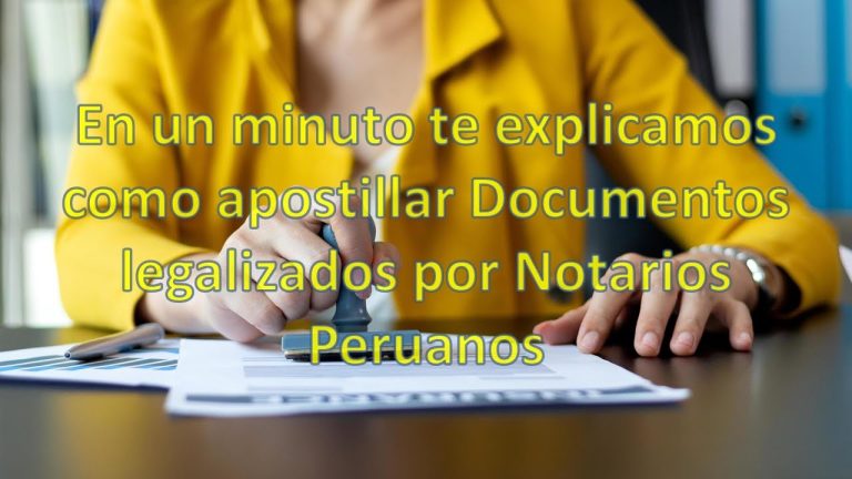 Conoce cómo realizar legalizaciones con el Colegio de Notarios del Perú: Guía paso a paso