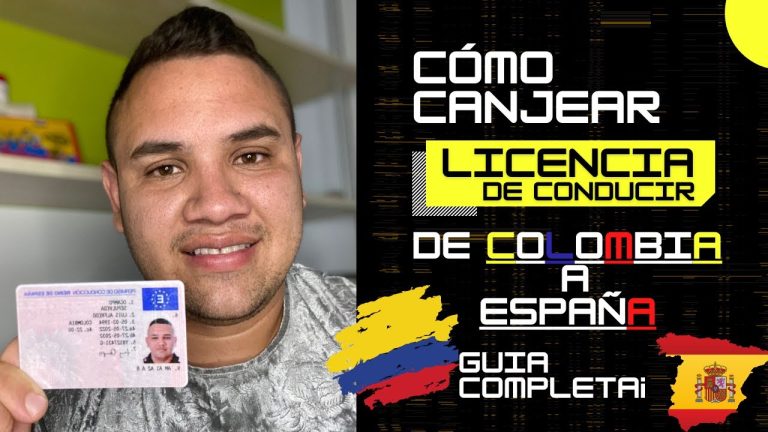 ¿Necesitas legalizar tu permiso de conducir colombiano en España? Descubre cómo hacerlo en pocos pasos en nuestra guía completa