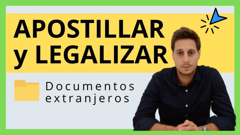Guía completa sobre cómo legalizar y apostillar documentos extranjeros en España – ¡Aprende todo lo que necesitas saber aquí!