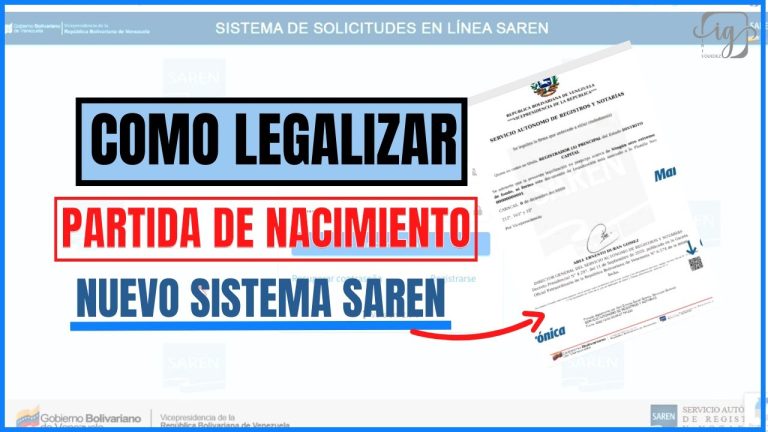 Guía completa sobre la legalización de partidas de nacimiento en Venezuela: requisitos y procesos actualizados
