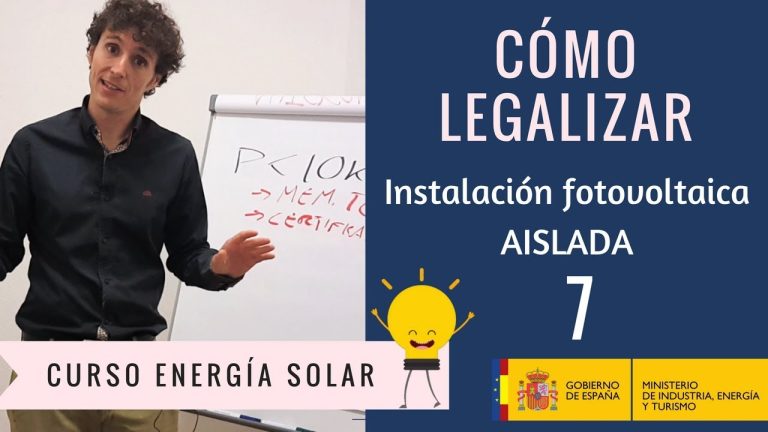 Legalización de la instalación fotovoltaica aislada: Todo lo que necesitas saber para dar el paso