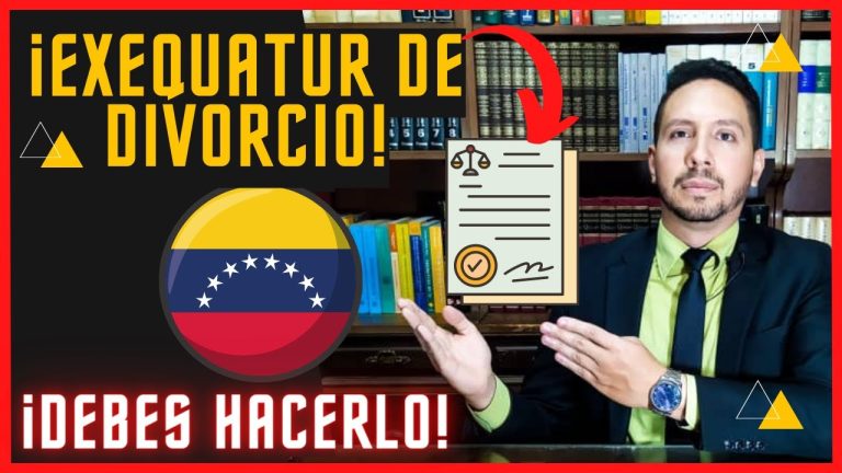 ¿Cómo legalizar la sentencia de divorcio en Venezuela? Guía paso a paso en 2021