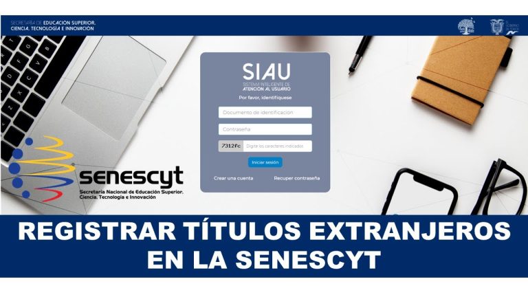 Todo lo que debes saber para legalizar tu título Senescyt en Ecuador