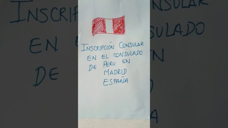 ¿Necesitas legalizar un documento en Perú? Descubre cómo hacerlo en el Consulado de Madrid en Perú