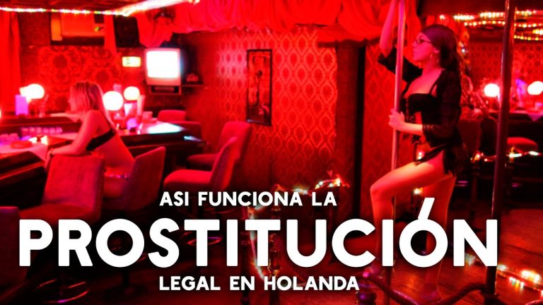 Datos impactantes: cómo la legalización de la prostitución transformó a Holanda antes y después