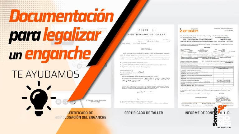 Descubre la documentación necesaria para legalizar el enganche de remolque en España – Guía completa de trámites legales en [nombre de la web]