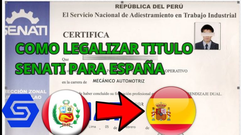 ¿Cómo legalizar tus certificados de estudios peruanos para España? Guía completa paso a paso en 2021