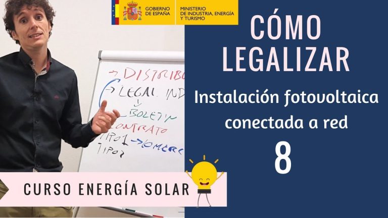 Legalización de instalación fotovoltaica: todo lo que necesitas saber para conectarte a la red eléctrica legalmente